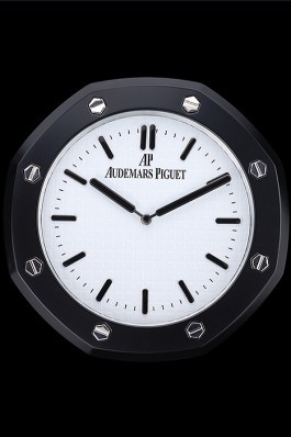Audemars Piguet Royal Oak Wall Clock Black-White 622461 Piguet Replica