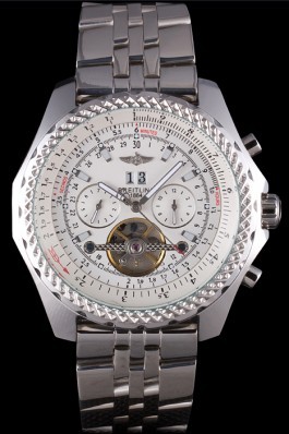 Stainless Steel Band Top Quality Breitling Steel Kinetic Luxury Watch 4153 Fake Breitling Bentley