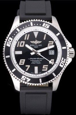 Breitling Superocean 42 Abyss White Accents Rubber Bracelet 622507 Breitling Watches