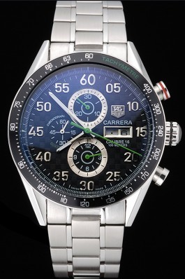 Carrera Luxury Top Quality Tag watch with ion-plated bezel 5417 Tag Heuer Replica