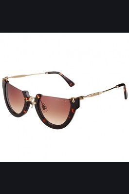 Replica Miu Miu Rounded Cut Off Cat-Eye Sunglasses 308044