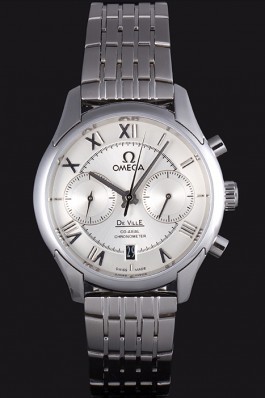 Omega DeVille Stainless Steel Links White Dial 621561 Omega Replica Watch