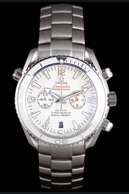 Omega James Bond Skyfall Chronometer Watch with White Dial and White Bezel om228 621380 Omega Replica Seamaster