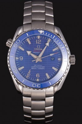Omega James Bond Skyfall Watch with Blue Dial and Blue Bezel om230 621382 Omega Replica Seamaster