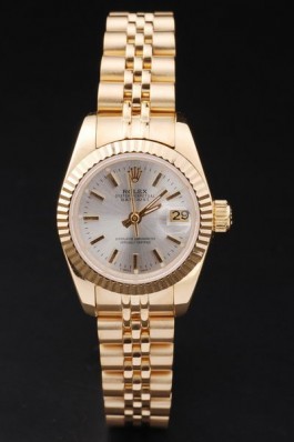 Gold Top Quality Gold Datejust Swiss Mechanism Luxury Watch 5322 Replica Rolex Datejust