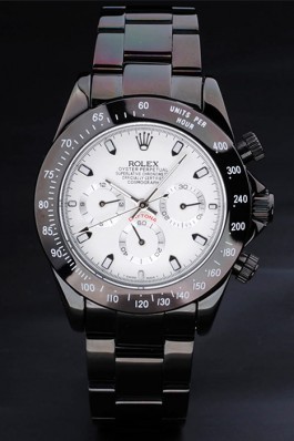 Black Stainless Steel Band Top Quality Rolex Luxury Watch 106 5067 Rolex Daytona Replica