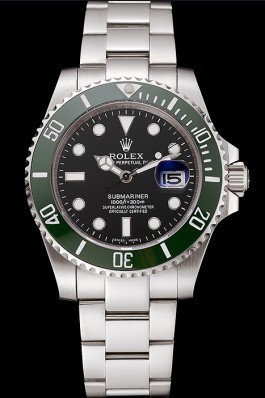 Stainless Steel Band Top Quality Rolex Silver Luxury Watch 104 5066 Rolex Submariner Replica